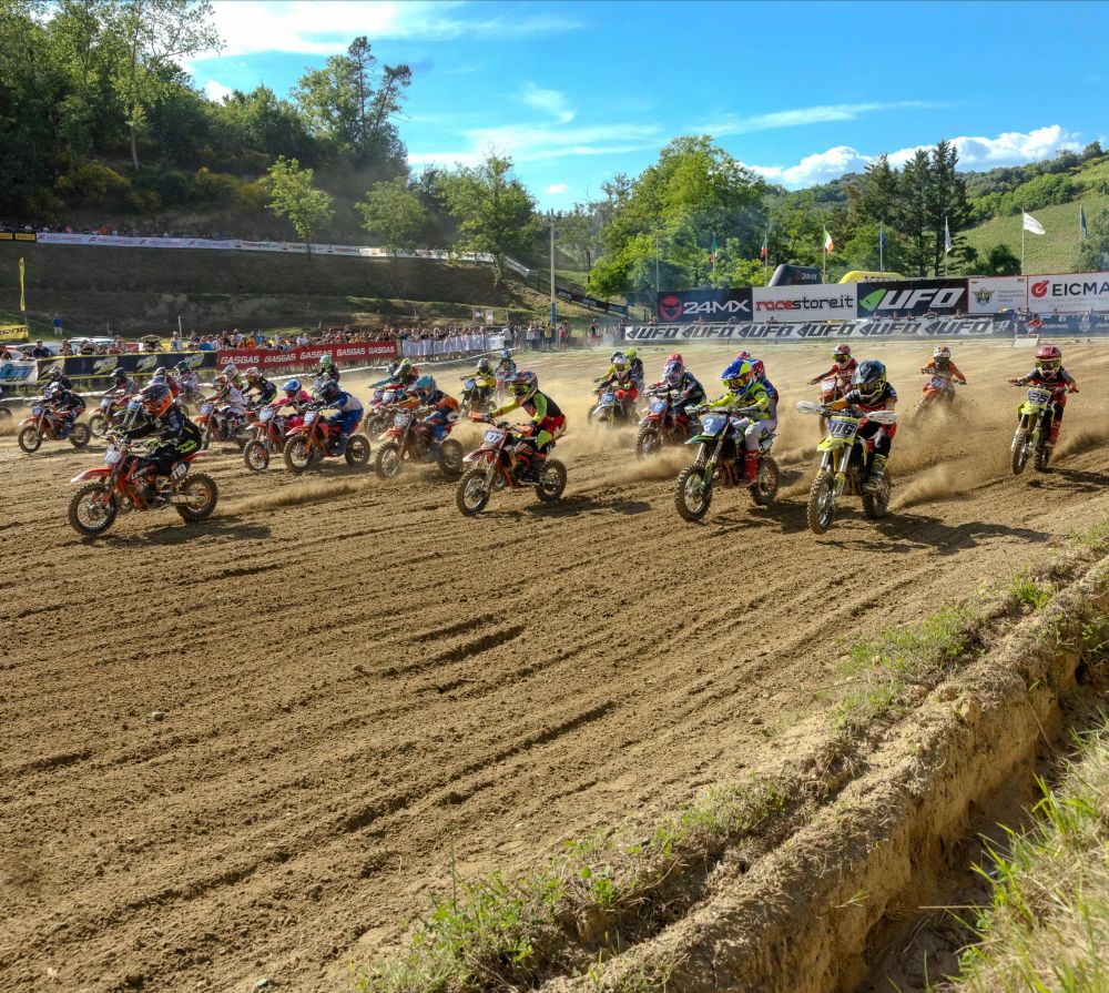 Una partenza Junior MX 2026 al Santa Barbara