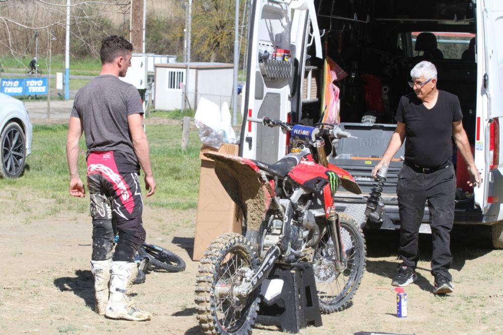 Lupino e Maddii al paddock