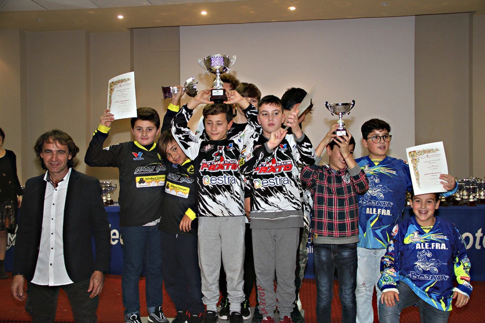 A dx la Squadra Pellicorse del Minienduro