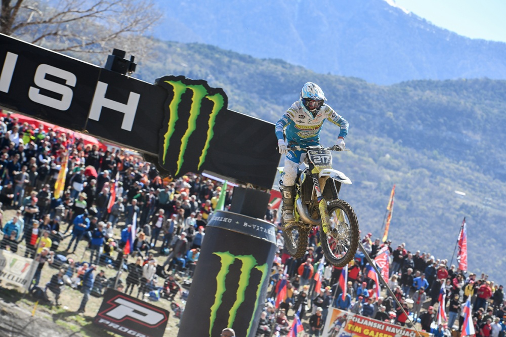 Brando Rispoli in Trentino per l'EMX125 2022 (ph Piergiorgio Casavecchia)