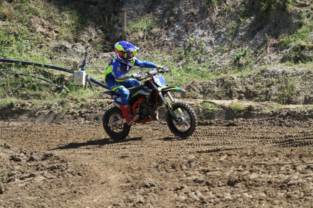 Il vincitore della categoria Cadetti 65 Daniel Corda