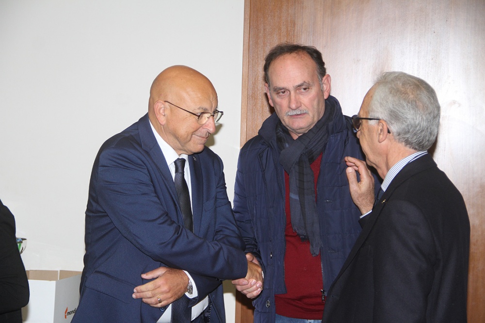 Da sx Francesco Mezzasalma - Giorgio Sardi e Raffaele Prisco