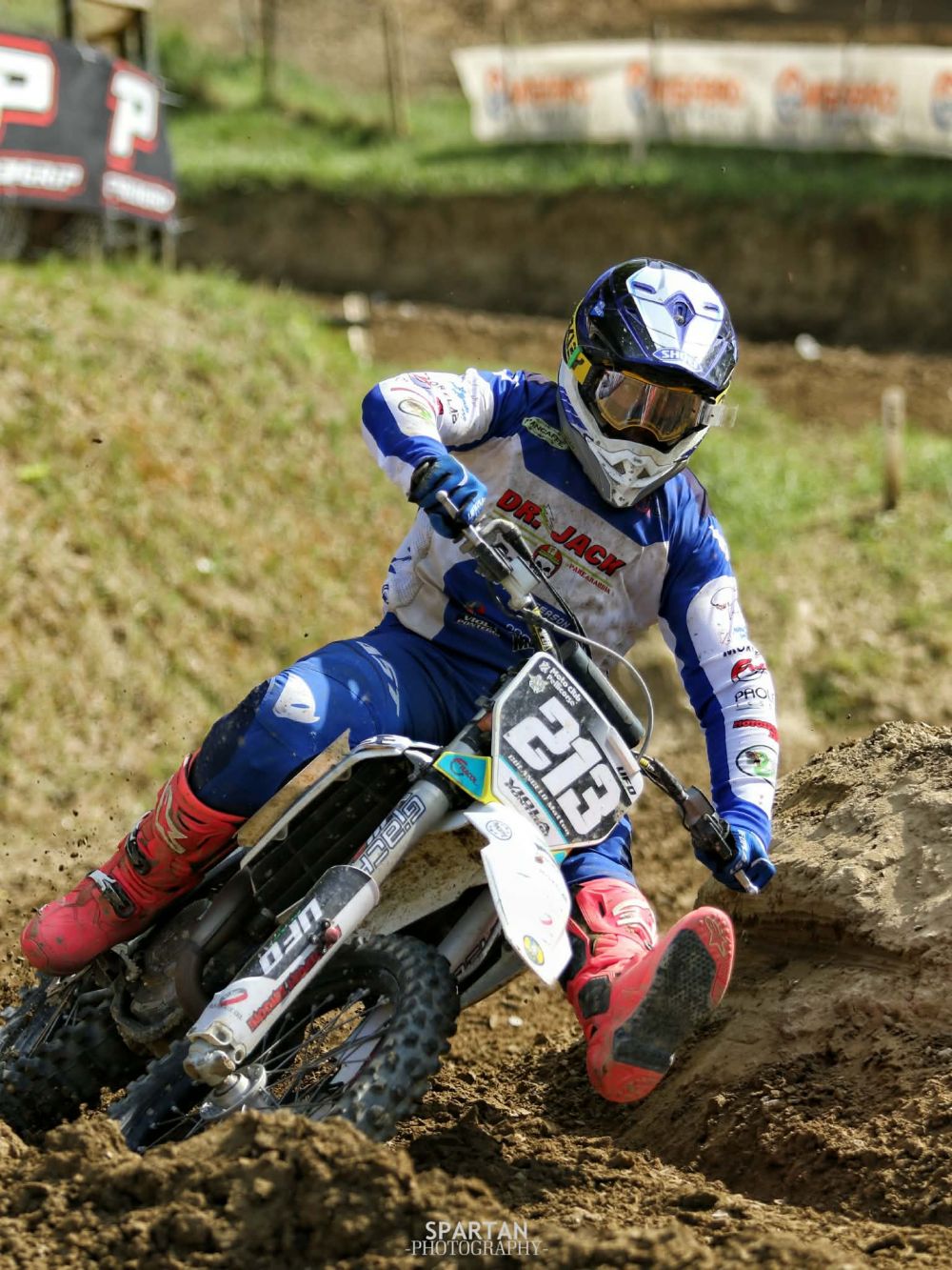 Matteo Colangelo durante una gara