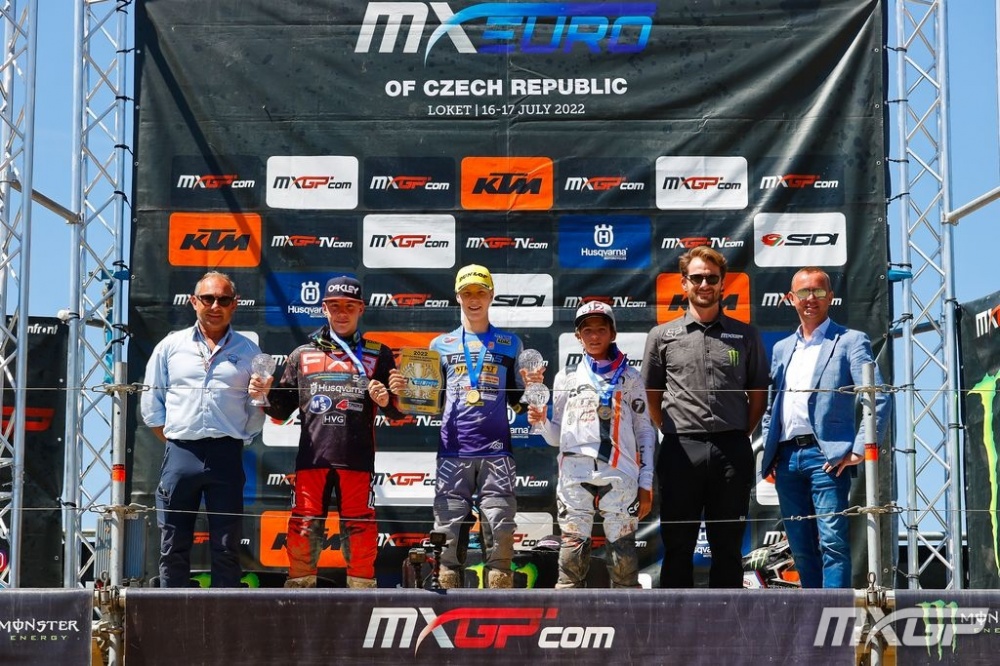 Podio finale 2022 EMX85 (by MXGP)