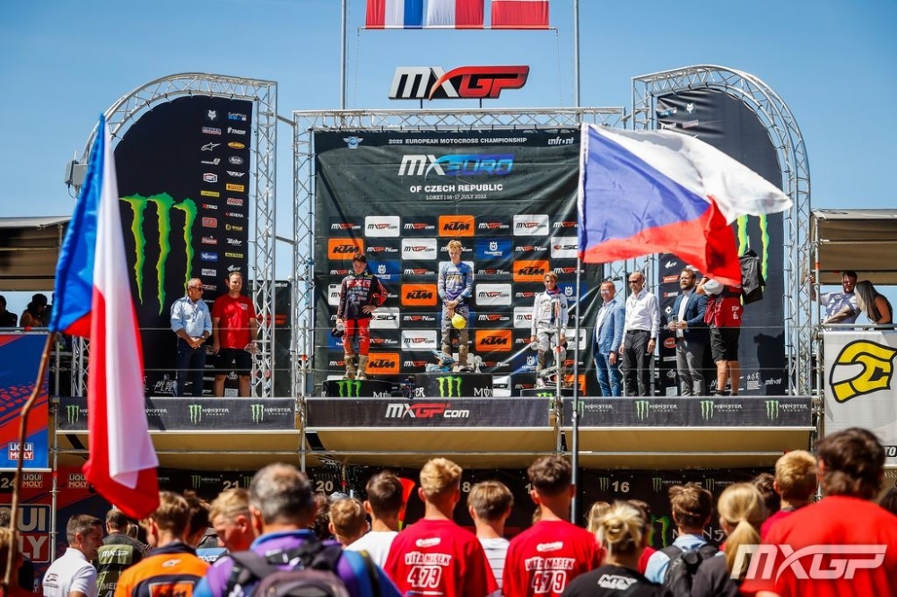 Podio finale 2022 EMX85 (by MXGP)