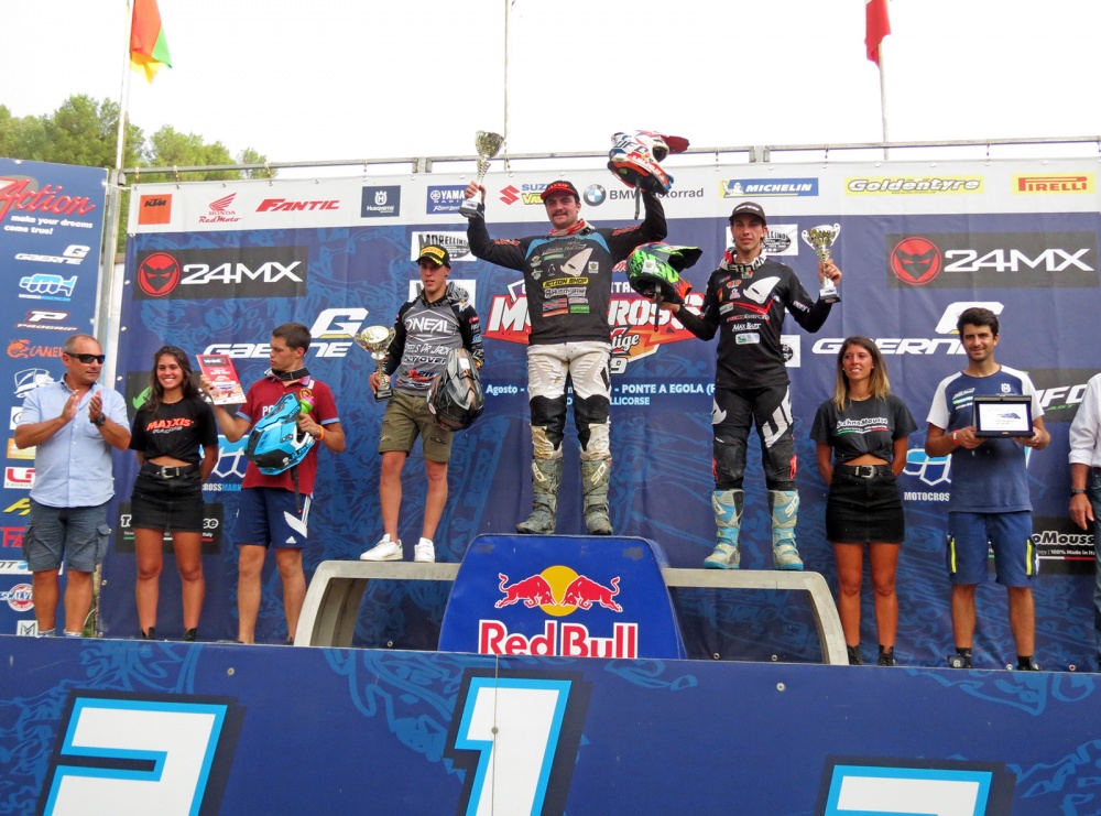 Podio MX2 al Santa Barbara