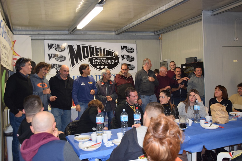 Alcuni dei componenti lo staff del Moto Club Pellicorse